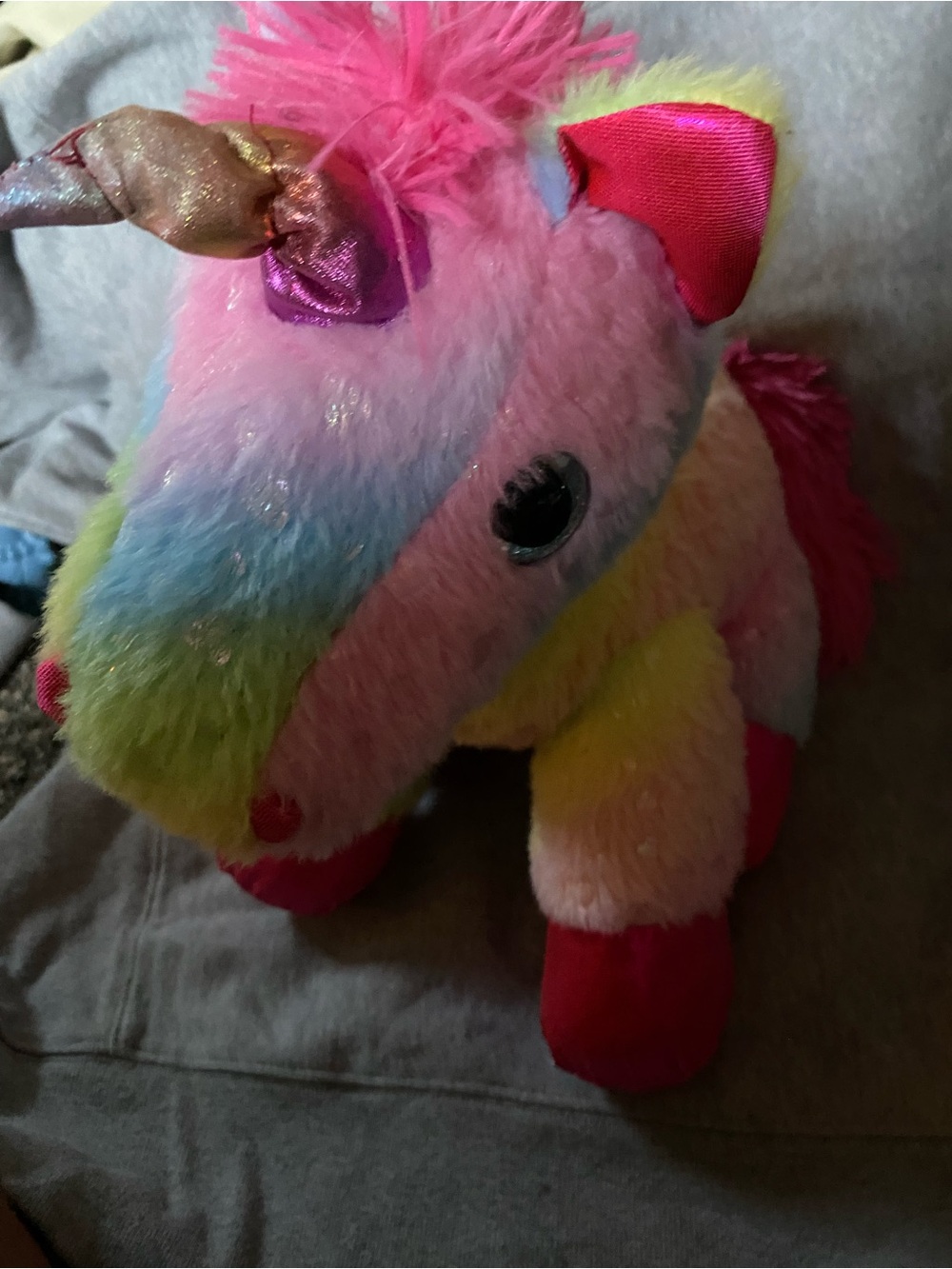 Rainbow Plush Unicorn Stuffed Toy